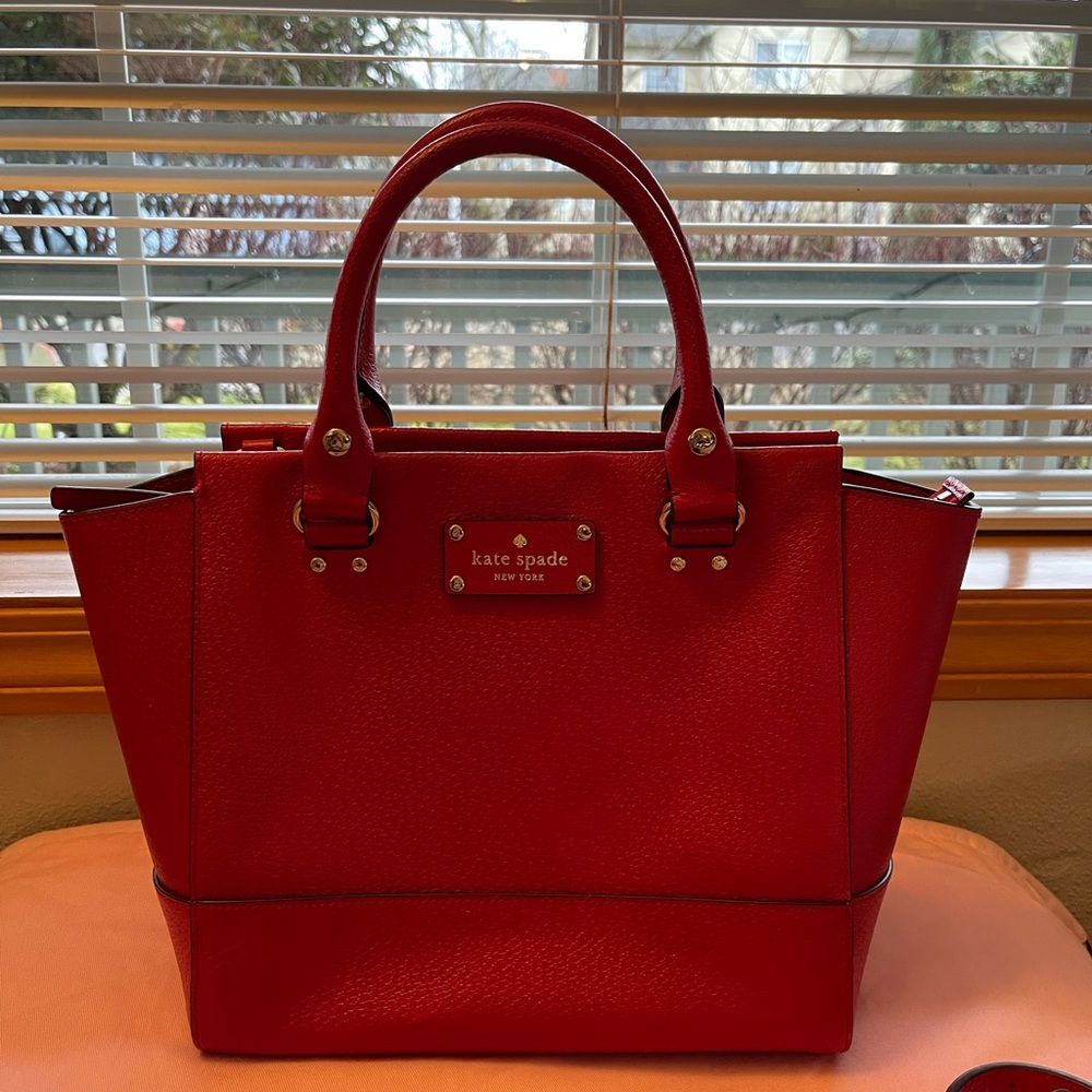 Red Kate Spade Tote